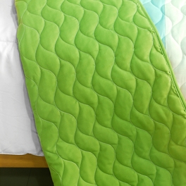 Blancho Bedding [Green Rose] 3PC Patchwork Quilt Set (Full/Queen Size)