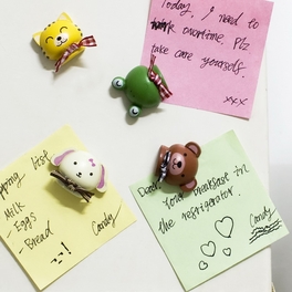 Blancho Bedding [Happy Animals-1] - Refrigerator Magnets / Animal Magnets