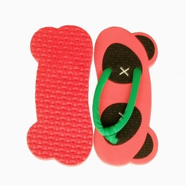 Blancho Bedding Happy Bear Indoor Womens Flip Flops