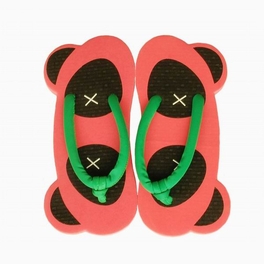 blancho bedding Happy Bear Indoor Womens Flip flops