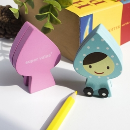 Blancho Bedding [Happy Doll] - Card Holder / Wooden Clips / Wooden Clamps / Animal Clips