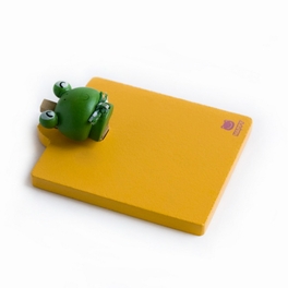 blancho bedding [Happy Frog] - Refrigerator Magnet clip / Magnetic Clipboard
