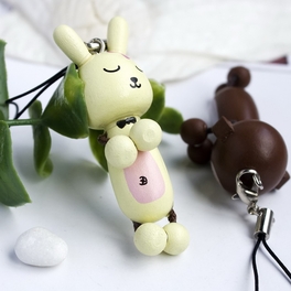 Blancho Bedding [Happy Monkey & Rabbit] - Cell Phone Charm Strap / Camera Charm Strap / Handbags Charms