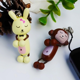 blancho bedding [Happy Monkey & Rabbit] - Cell Phone Charm Strap / Camera Charm Strap / Handbags Charms
