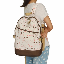 Blancho Bedding [Happy Painting] Fabric Art School Backpack Outdoor Daypack