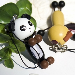 Blancho Bedding [Happy Panda & Dog] - Cell Phone Charm Strap / Camera Charm Strap / Handbags Charms