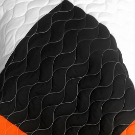 Blancho Bedding [Her Words] Brand New Vermicelli-Quilted Patchwork Quilt Set Full/Queen