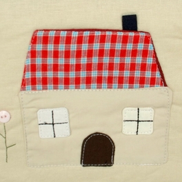 Blancho Bedding [House] Ivory /Wall Hanging/Wall Pocket/Hanging Baskets/Wall Organizers (12*15)