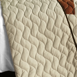 Blancho Bedding [Initial Dream] 3PC Vermicelli - Quilted Patchwork Quilt Set (Full/Queen Size)