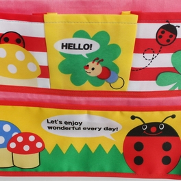 Blancho Bedding [Insects & Flowers] Pink/wall Hanging/ Baskets / Wall Baskets / Hanging Baskets (14*20)