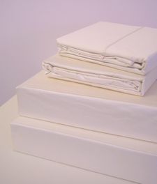 blancho bedding Ivory color 550 Thread count Solid Egyptian KING sheet set