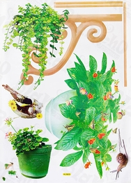Blancho Bedding Ivy Garden - Large Wall Decals Stickers Appliques Home Decor