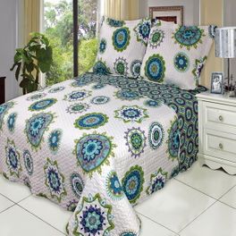 blancho bedding Julia Cool Oversize Coverlet Set King/Calking Size 3PC