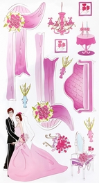 Blancho Bedding Just Married - Wall Decals Stickers Appliques Home Decor
