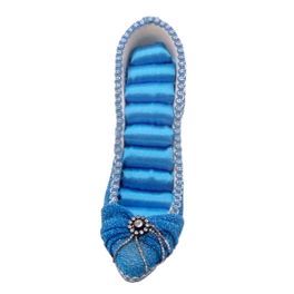 blancho bedding [Kaitlyn] Jewelry Display Holder Stand Blue