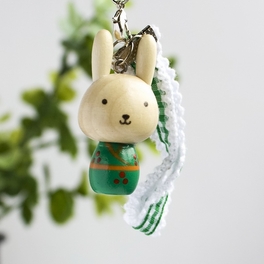 Blancho Bedding [Kimono Rabbit-1] - Cell Phone Charm Strap / Camera Charm Strap / Handbags Charms