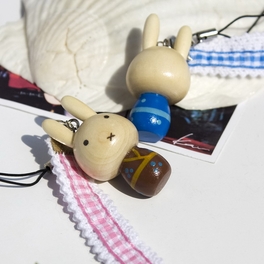 Blancho Bedding [Kimono Rabbit-3] - Cell Phone Charm Strap / Camera Charm Strap / Handbags Charms