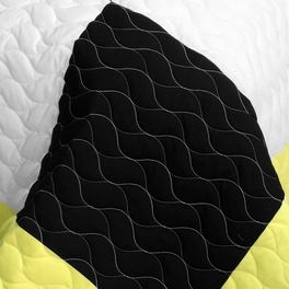 Blancho Bedding [King] Brand New Vermicelli-Quilted Patchwork Quilt Set Full/Queen