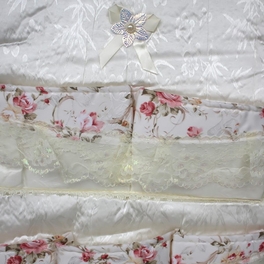 Blancho Bedding [Lace & Allover] Red Rose/Wall Hanging/ Wall Organizers / Wall Pocket / Baskets (17*19)