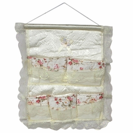 blancho bedding [Lace & Allover] Red Rose/Wall Hanging/ Wall Organizers / Wall Pocket / Baskets (17*19)