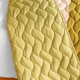 Blancho Bedding [Last Winter] 3PC Vermicelli-Quilted Patchwork Quilt Set (Full/Queen Size)