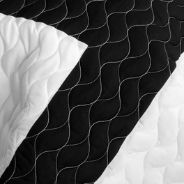 Blancho Bedding [Lazy Weekend Time] 3PC Vermicelli - Quilted Patchwork Quilt Set (Full/Queen Size)