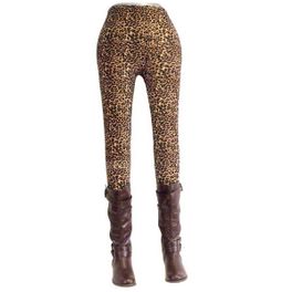 blancho bedding [Leopard] Fashion Women's Legging New Novelty Footless Tights Skinny Pants Stretch Pants One Size