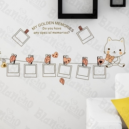 Blancho Bedding Little Cute Cat - Wall Decals Stickers Appliques Home D¨¦cor