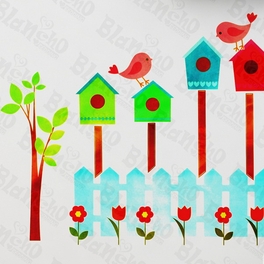 Blancho Bedding Little Garden - Wall Decals Stickers Appliques Home D¨¦cor