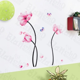blancho bedding Lively Flowers - Large Wall Decals Stickers Appliques Home Decor
