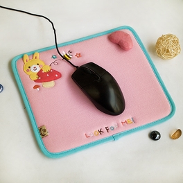 Blancho Bedding [Look For Me] Embroidered Applique Fabric Art Mouse Pad / Mouse Mat / Mousing Surface (10.3*8.8)