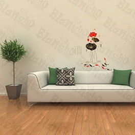 blancho bedding Lotus Just Buds - Wall Decals Stickers Appliques Home D¨¦cor