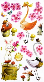 Blancho Bedding Love Cranes - Wall Decals Stickers Appliques Home Decor