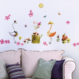 blancho bedding Love Cranes - Wall Decals Stickers Appliques Home Decor