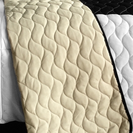 Blancho Bedding [Love For A Child] 3PC Vermicelli - Quilted Patchwork Quilt Set (Full/Queen Size)