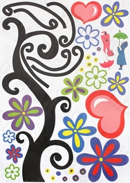 Blancho Bedding Love Tree - Large Wall Decals Stickers Appliques Home Decor