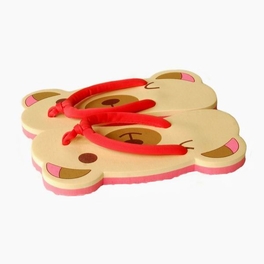 Blancho Bedding Lovely Bear Indoor Womens Flip Flops