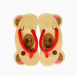 blancho bedding Lovely Bear Indoor Womens Flip flops