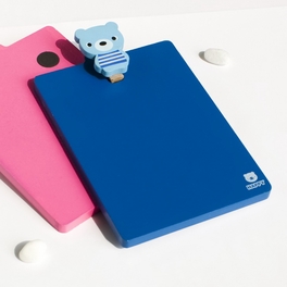 Blancho Bedding [Lovely Bear] - Refrigerator Magnet Clip / Magnetic Clipboard