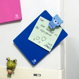 Blancho Bedding [Lovely Bear] - Refrigerator Magnet Clip / Magnetic Clipboard