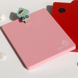 Blancho Bedding [Lovely Doll-1] - Refrigerator Magnet Clip / Magnetic Clipboard