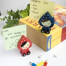 Blancho Bedding [Lovely Doll] - Card Holder / Wooden Clips / Wooden Clamps / Animal Clips
