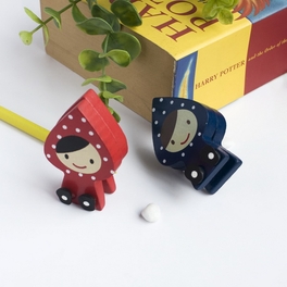 blancho bedding [Lovely Doll] - Card Holder / Wooden Clips / Wooden Clamps / Animal Clips