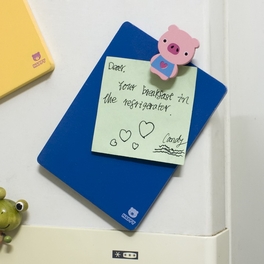 Blancho Bedding [Lovely Pig] - Refrigerator Magnet Clip / Magnetic Clipboard
