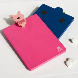 Blancho Bedding [Lovely Rabbit] - Refrigerator Magnet Clip / Magnetic Clipboard