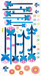 Blancho Bedding Lovely Sunshine - Wall Decals Stickers Appliques Home Decor