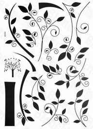 Blancho Bedding Lucky Tree - Large Wall Decals Stickers Appliques Home Decor