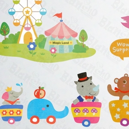 Blancho Bedding Magic Circus - Wall Decals Stickers Appliques Home Decor