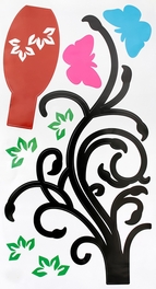 Blancho Bedding Magic Vase - Wall Decals Stickers Appliques Home Decor