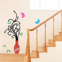 blancho bedding Magic Vase - Wall Decals Stickers Appliques Home Decor